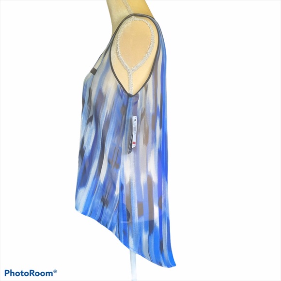 BCX High Low Sheer Blouse - Picture 6 of 8